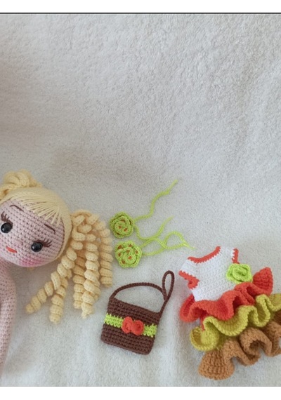 Amigurumi Asya Bebek
