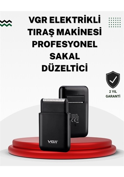Pistonlu Ve Örgülü Ağ Başlıklı Kart Tipi Traş Makinesi Hafif Güvenli Usb Şarjlı