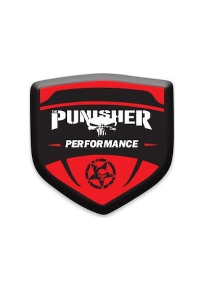 Punısher Tasarımlı Grenaj-siperlik Damla Sticker 02 Diğer