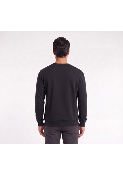 Usa Air Jordan Gri Beyaz Baskılı Siyah Erkek Sweatshirt 11900
