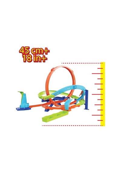 Hot Wheels Bumerang Çemberli Yarış Pisti Htk16 Şeffaf