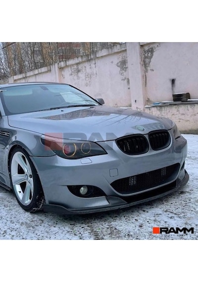 Bmw E60 E61 M5 Ön Lip Parlak Siyah