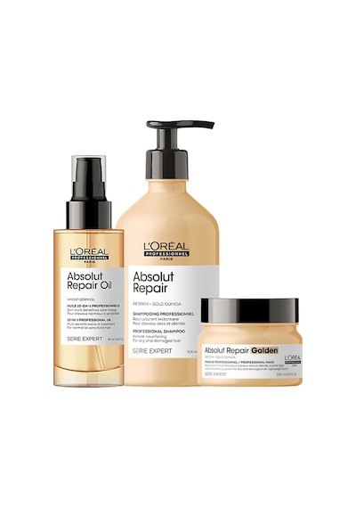 L'oreal Professionnel Serie Expert Absolut Repair Şampuan 500 ML + Maske 250 ML + Yağ 90 ML