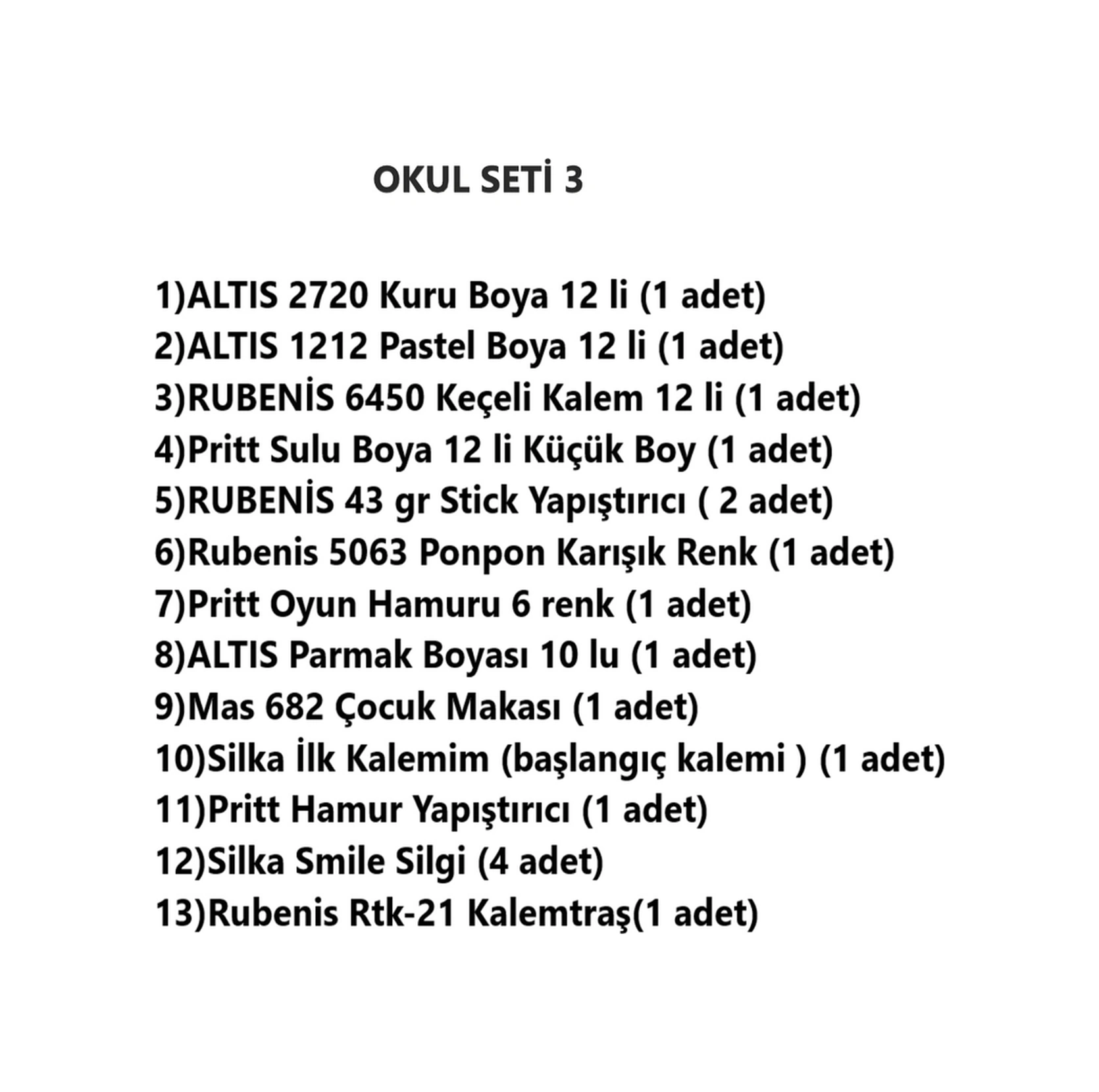 Boyama Seti 3 -altıs-silka-pritt-mas