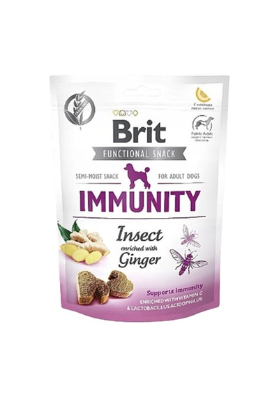 Immunity Insect Böcek Larvalı Ve Zencefilli Köpek Ödül Maması 150 Gr