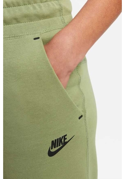 Nike Tech Fleece Loose Fit Sweat Trousers Gray Bol Kesim Kadın Eşofman Altı Yeşil Yeşil