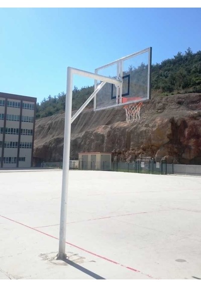 Basketbol Potası Sabit Çember 105x180 10 MM Cam