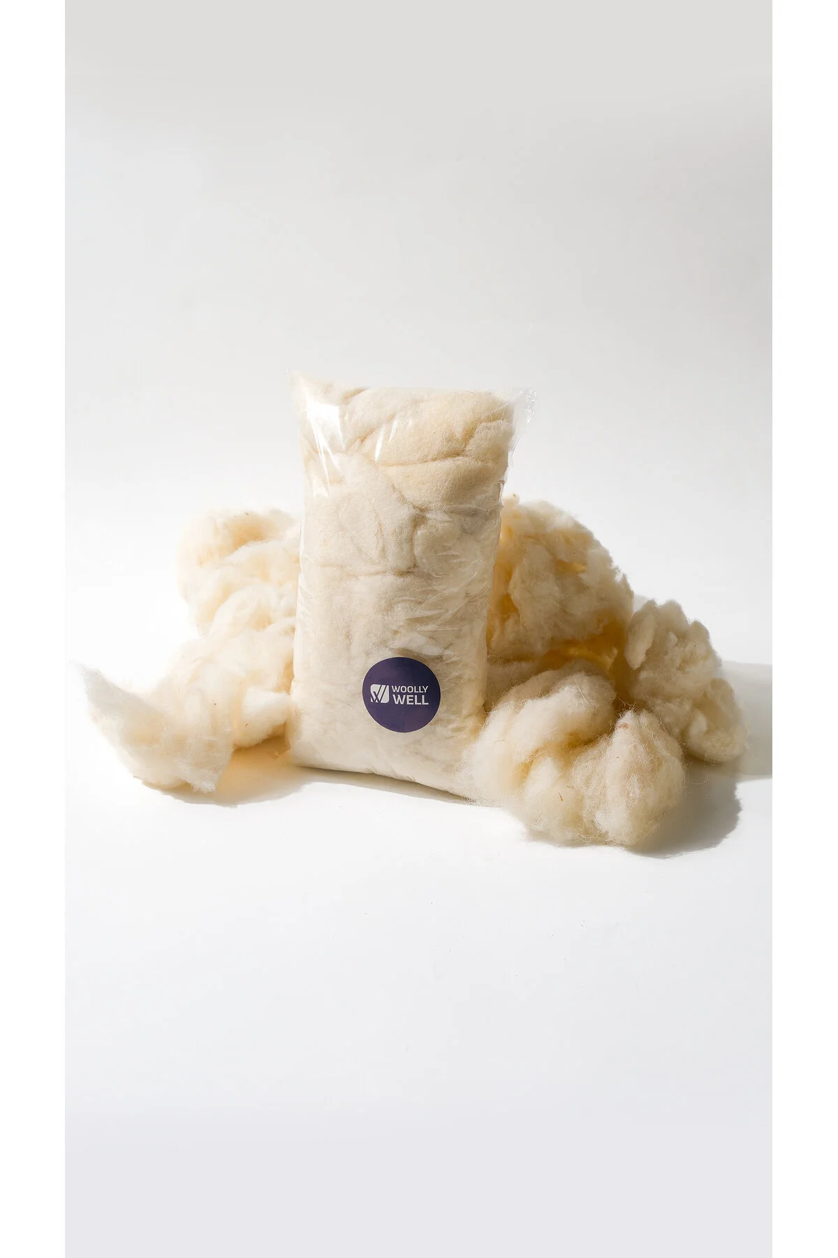 Taranmış Doğal Merinos Koyun Yünü - 100 Gr - 1 Taranmış Doğal Merinos Koyun Yünü - 100 Gr