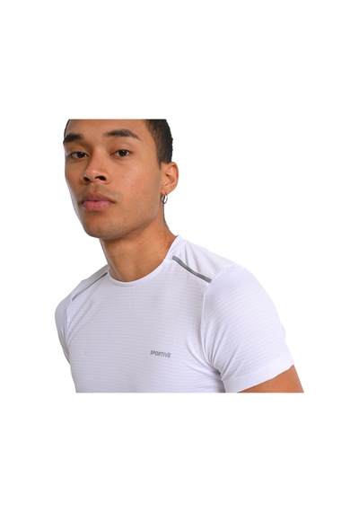 Sportive Conforto3 Erkek Beyaz Koşu T-shirt 24ke013-byz 1656286 Beyaz