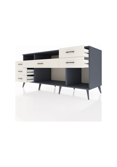 Kronos Konsol 2 Raflı 6 Çekmeceli 176x59x83 Antrasit-çam/aytaşı Çam/aytaşı Kronos Konsol 2 Raflı 6 Çekmeceli 176x59x83 Antrasit-çam/aytaşı Çam/aytaşı