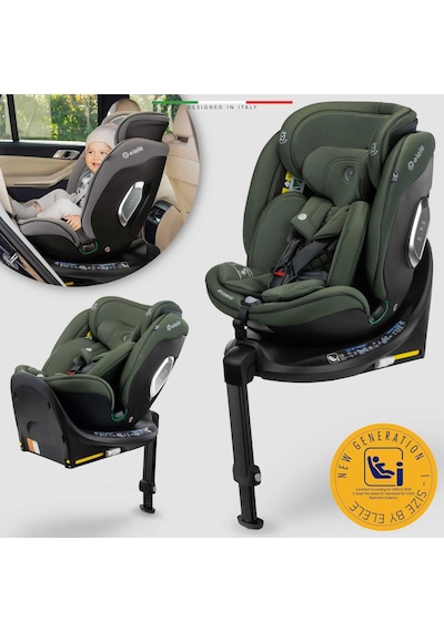 Elele Stradafix 360 Dönen I-size Oto Koltuğu İsofix 40-150 Cm 0-36 Kg Yeşil