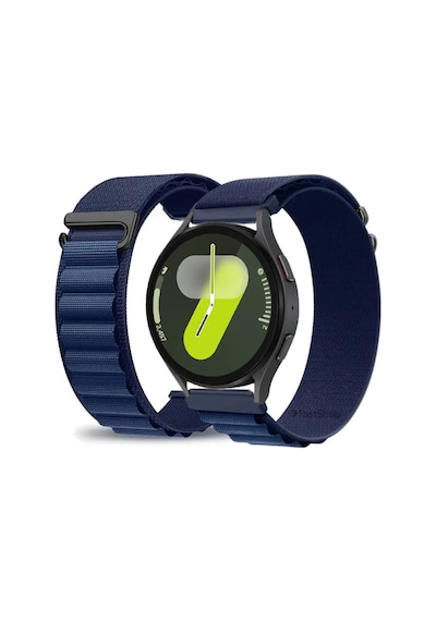 Samsung Uyumlu Galaxy Watch 6 4 5 7 Fe 40 42 44 46mm Alpine Loop Kumaş Kancalı Kordon