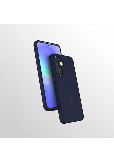 Nihcase Samsung Uyumlu Galaxy A36 5g Kılıf Manyetik Şarj Özellikli Yüzüklü Standlı Samara Kapak