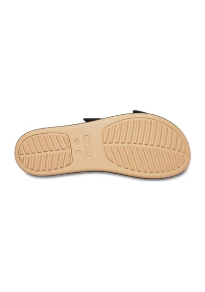 Crocs Brooklyn Buckle Matte Wrap Low Wedge Kadın Terlik 212408-0rı Black/cashew Siyah