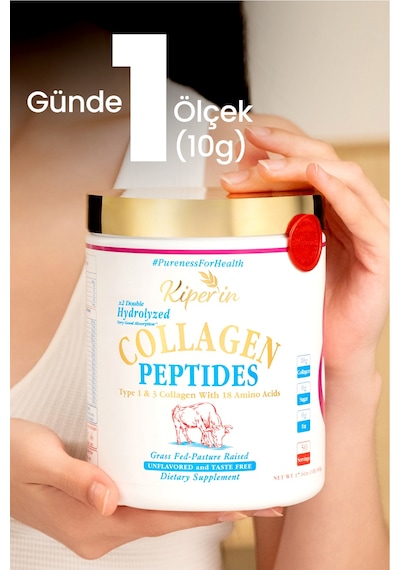 Kiperin Collagen Peptides 50 Günlük 500 G