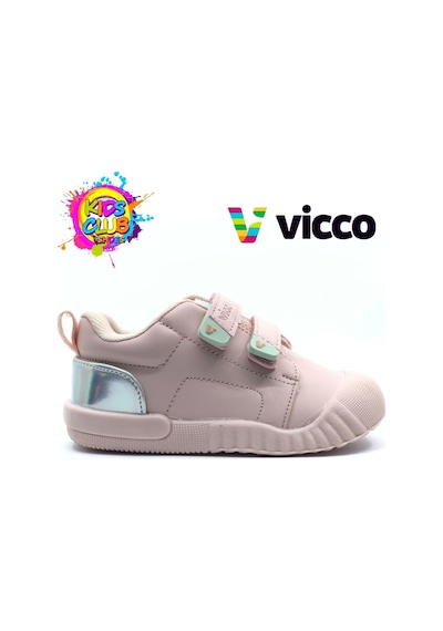 Vicco Forum İlk Adım Bebek Ortopedik Çocuk Spor Ayakkabı Pudra