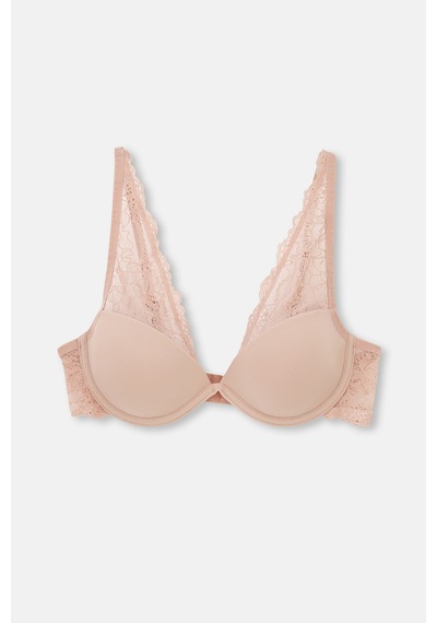 Eros Pudra Ersk1140 Rosemary Dantel Detay Kaplı Bralet Tk. Pudra