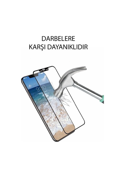 Apple iPhone Uyumlu 15 Pro Max Tam Kaplayan Fiber Nano Ekran Koruyucu Cam