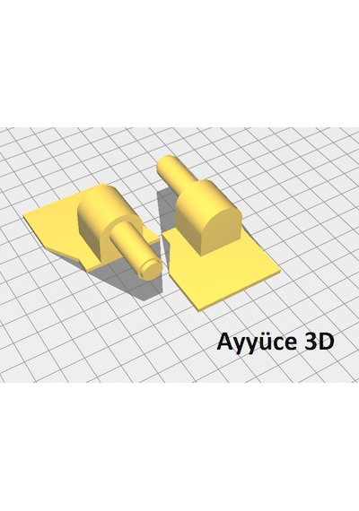 Ayyüce 3d, Audi A3 8p Arka Pandizot Ayak Pimleri