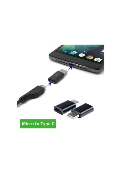 Usb 3.1 Type-c To Mikro Usb Şarj Çevirici Dönüştürücü Adaptör