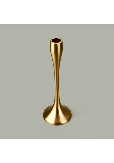 Golden Star Şamdan - Sarı - 17 Cm Çok Renkli