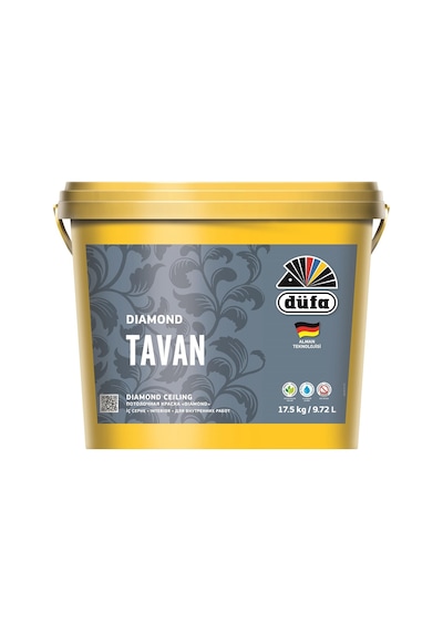 Düfa Diamond Mat Tavan Boyası 17.5 KG Beyaz