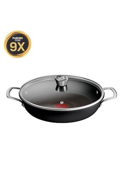 Tefal Explore Fusion Core 9x Şef Tavası - 28 Cm 001 Siyah