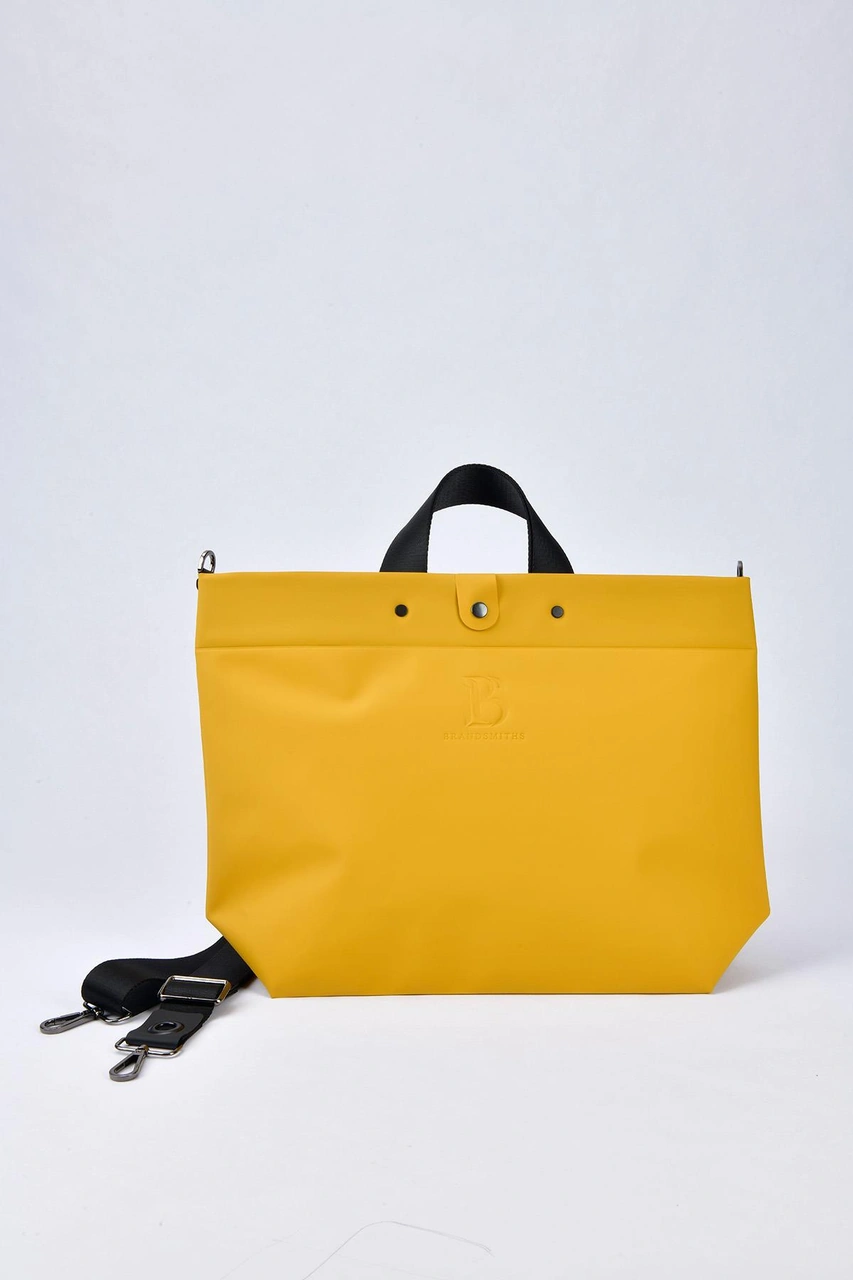 Brandsmithshop Mustard Hardal Loop Tote Bag Çanta Çok Renkli