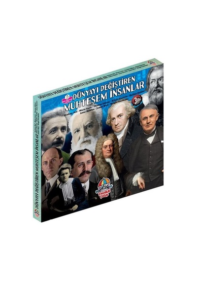 Dünyayı Değiştiren Muhteşem İnsanlar Seti - 8 Kitap Takım- Yağmur Çocuk