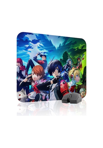 Persona 3 Kaymaz Dikişli Kauçuk Oyuncu Mousepad V1 - 48x40 Xl Gaming Mouse Pad Fare Altlığı