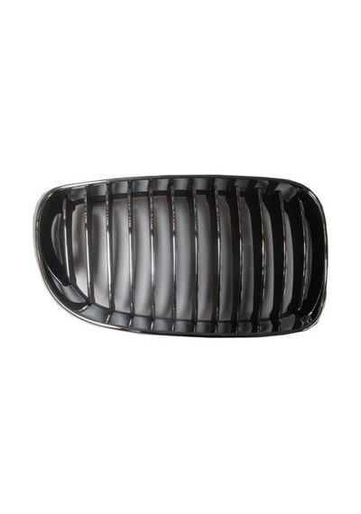 Bmw 1 Serisi 2009-2011 Ön Panjur Sağ Siyah - Nikelaj Çerçeveli Tyg Oem No: 51137179656