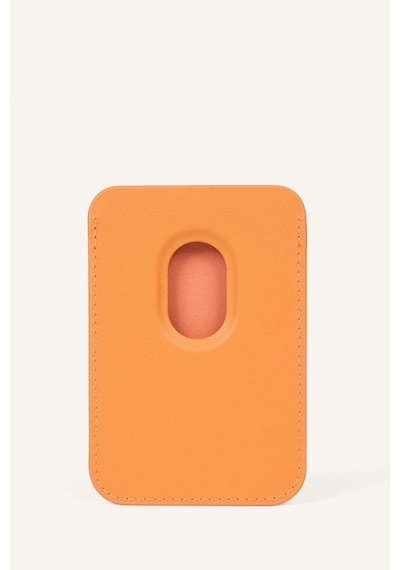 Defacto Magsafe Unisex Suni Deri Turuncu Kartlık I6568axnsog34 Turuncu-og34