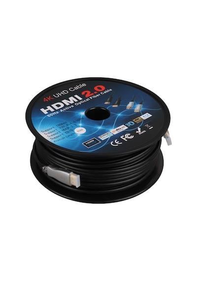 Powermaster Pm-32807 50 Metre Hdmı 2.0 Görüntü Ses Kablosu 3d 4k Ultra Hd 4096x2160 60hz