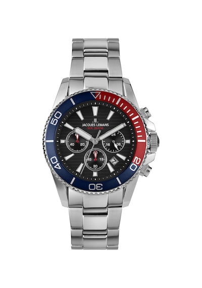 Jacques Lemans 1-2206j Lıverpool Dıver Erkek Kol Saati Gümüş - Mavi