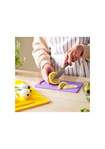 2 Adet Kesme Tahtası Sarı-lila Plastik Doğrama Tahtası 24x15x0.5 Cm Ve 34x24x0.8 Cm Kesim Panosu Çok Renkli - 919019977 Çok Renkli 2 Adet Kesme Tahtası Sarı-lila Plastik Doğrama Tahtası 24x15x0.5 Cm Ve 34x24x0.8 Cm Kesim Panosu Çok Renkli - 919019977 Çok Renkli