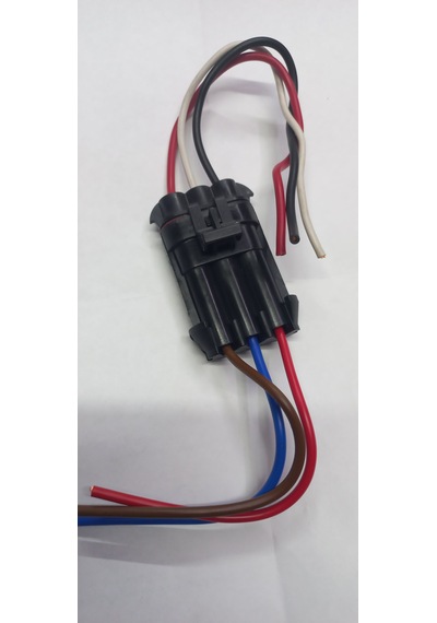 3'lü Kalın Kablolu 2,4mm Soket Takımı Dişi / Erkek 2 Adet