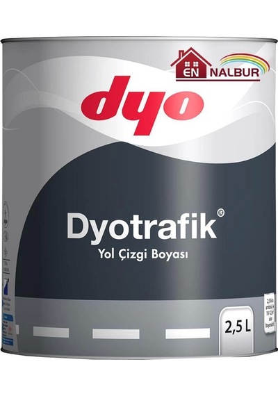 Mey İthalat Dyo Trafik Yol Çizgi Boyası 2,5 Litre Sarı