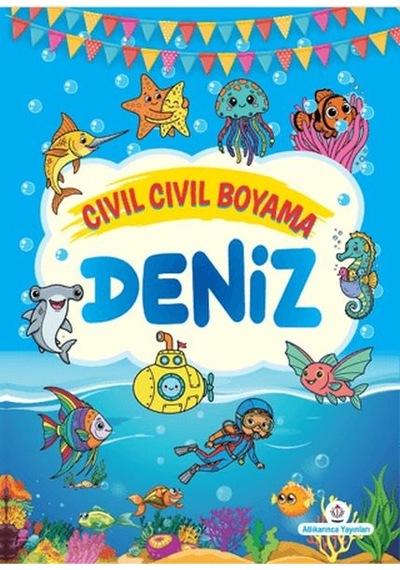 Cıvıl Cıvıl Boyama Deniz