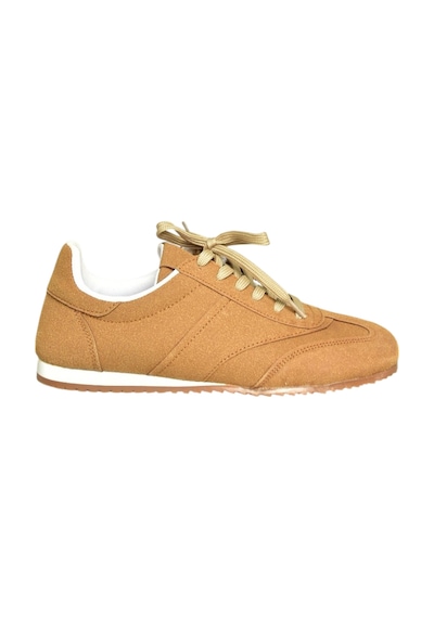 Fox Shoes U652846202 Taba Süet Kadın Spor Ayakkabı Sneakers Taba-süet