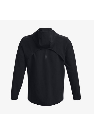Under Armour Outrun The Storm Erkek Siyah Koşu Ceket 1376794