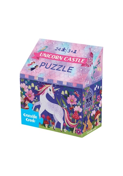 Crocodile Creek Puzzle - 24 Parça - Unicorn Kalesi