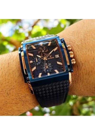Raymond Rym-8309rg-bl Erkek Kol Saati Gümüş