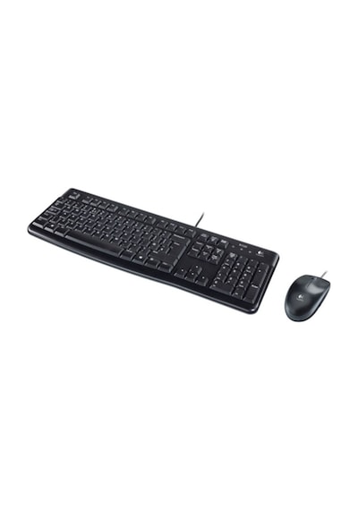 Logitech Mk120 Klavye & Mouse Seti Kablo-siyah