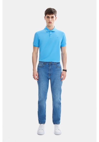 Back And Bond Açık Lacivert Tapered Fit Denim Pantolon Çok Renkli