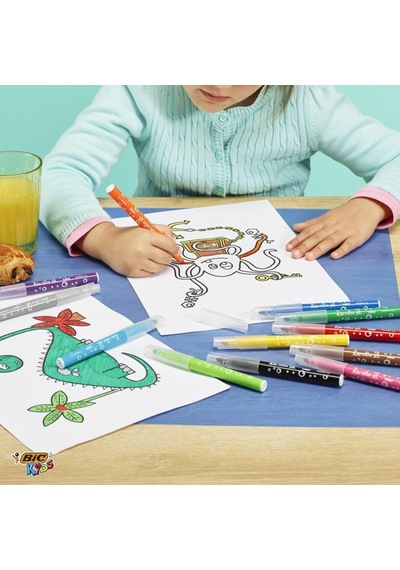 Bic Kid Couleur XL Keçeli Boya Kalemi 12'li