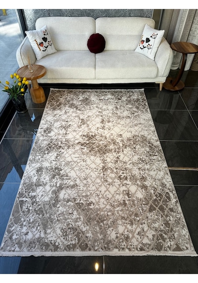 Still Halı Salon, Oturma, Yatak Odası Halısı Desen Kodu 77788-070 Bej