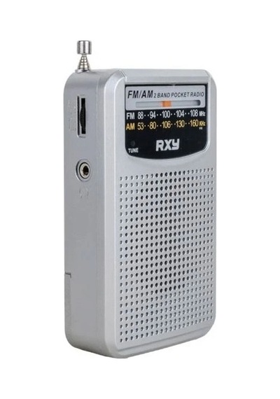 Taşınabilir Am Fm Cep Radyosu 2 Bant Pilli