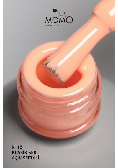 Momo Professional Kalıcı Oje K118 Açık Şeftali 14 Ml