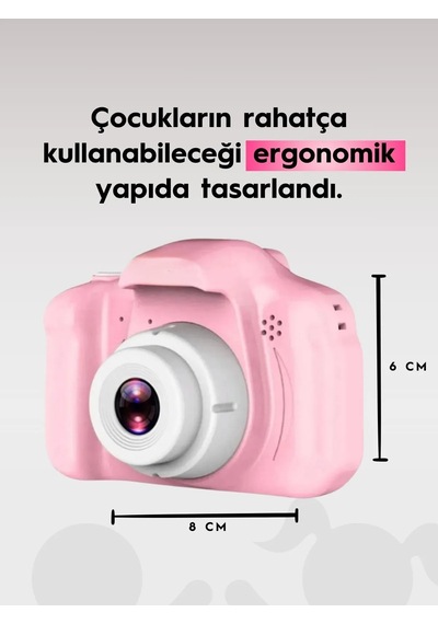 Arell Teknoloji X4563 Çocuk Dijital Fotoğraf Makinesi