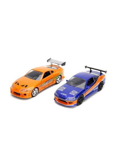 Jada 1:32 Fast & Furious Legacy Series Twin Pack W3/2 Brian's Toy Çok Renkli